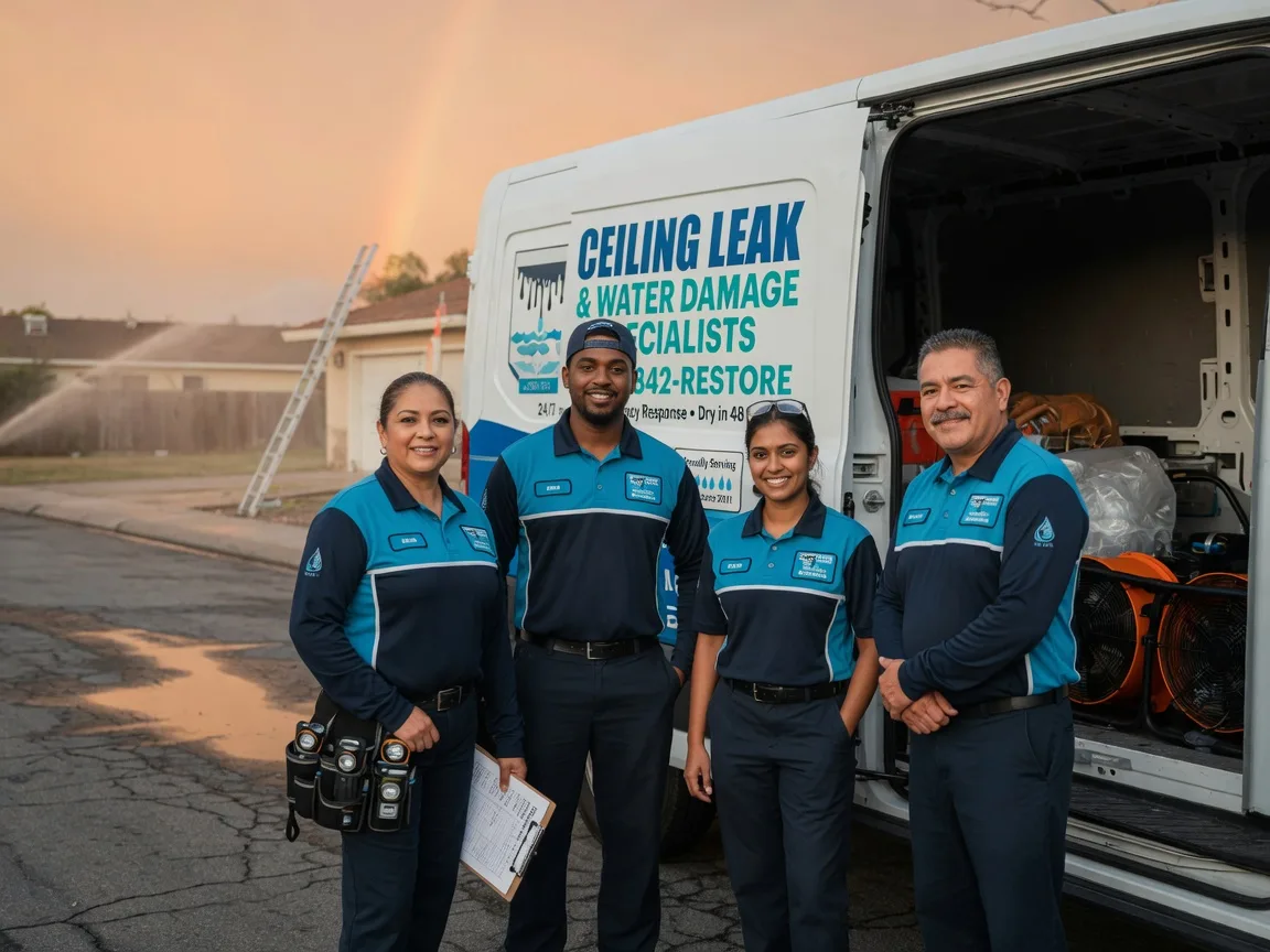 Ceiling Leak Cleanup company in National Park, NJ